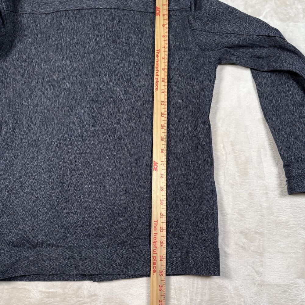 3Sixteen Ranch Jacket Mens Size Small Denim Selvedge Salt Pepper Barn - Picture 8 of 13